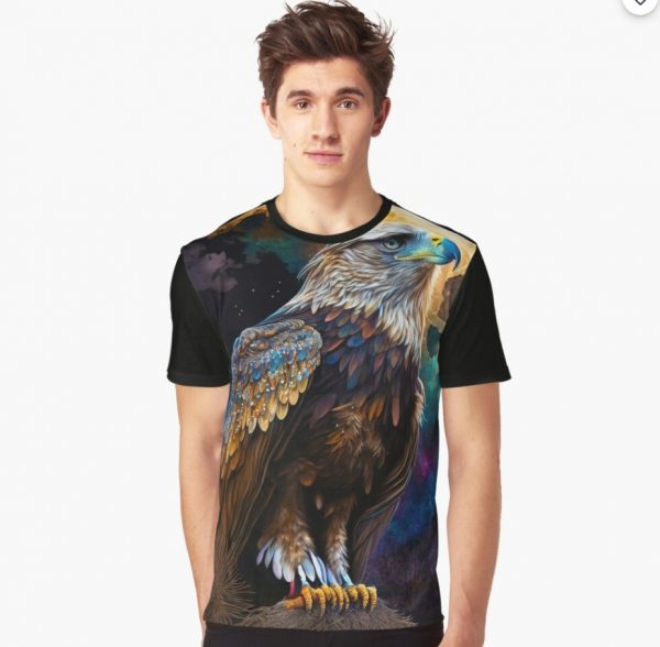 Freedom Eagle Spirit - Graphic Tshirt