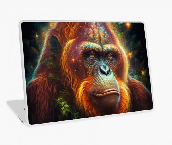 Orangutan Spirit of Consciousness Laptop Skin